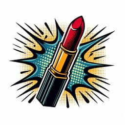 A pop-styled icon