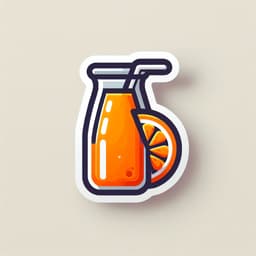 A sticker-styled icon