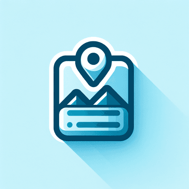 An icon of check-in badge