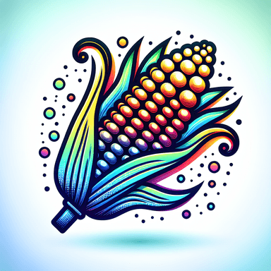 An icon of ripe ear of corn