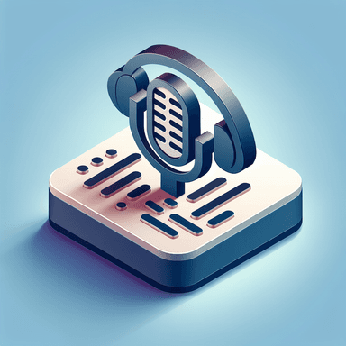 An icon of podcast