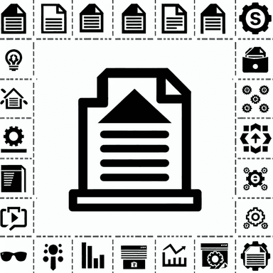 An icon of trends document minimalist