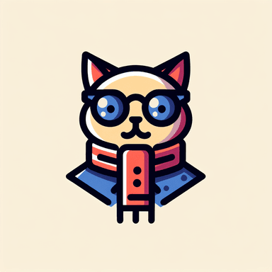 An icon of a cat dressed for its temperature