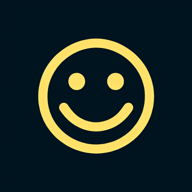An icon of a simple smiley