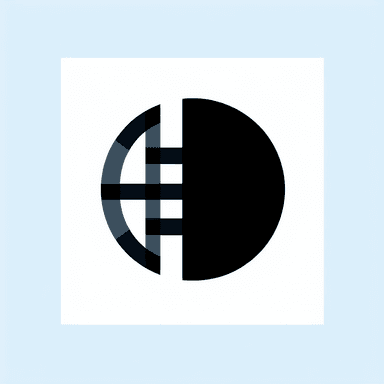 An icon of fomento de la cohesion social, ROUND, BLACK, NO TEXT