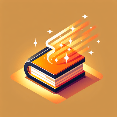 An icon of fast shining book