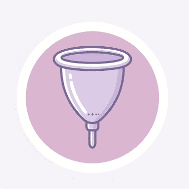 An icon of Menstrual cup of My Better Period French brand