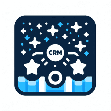 An icon of crm
