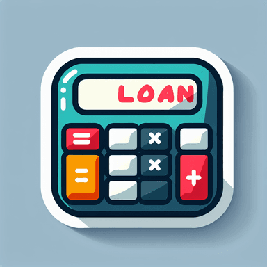 An icon of loan calculator