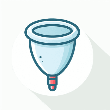 An icon of Menstrual cup
