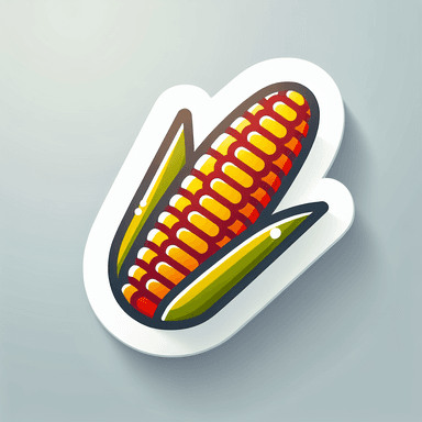 An icon of ripe ear of corn