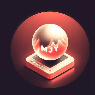 An icon of a light frosted glass sphere with the word "MAY" underneath the date "31"
