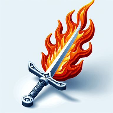 An icon of Flaming Sword